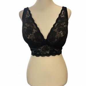 Intimissimi Black Lace Bra Size 40C